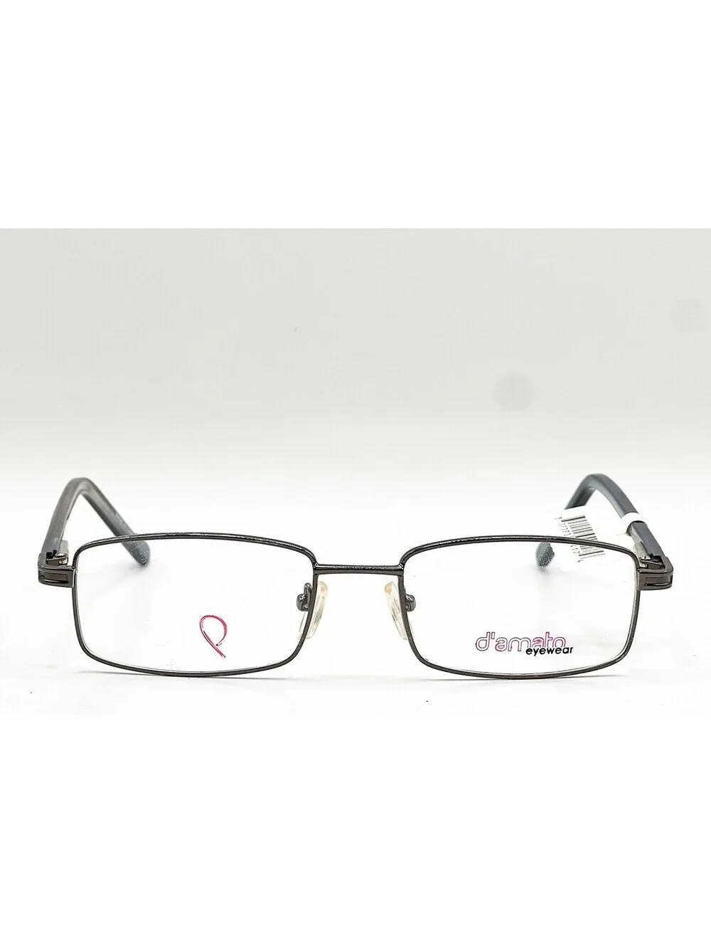 D'Amato Eyewear Dm474 Gun Gunmetal Authentic Eyeglasses 52-18-140